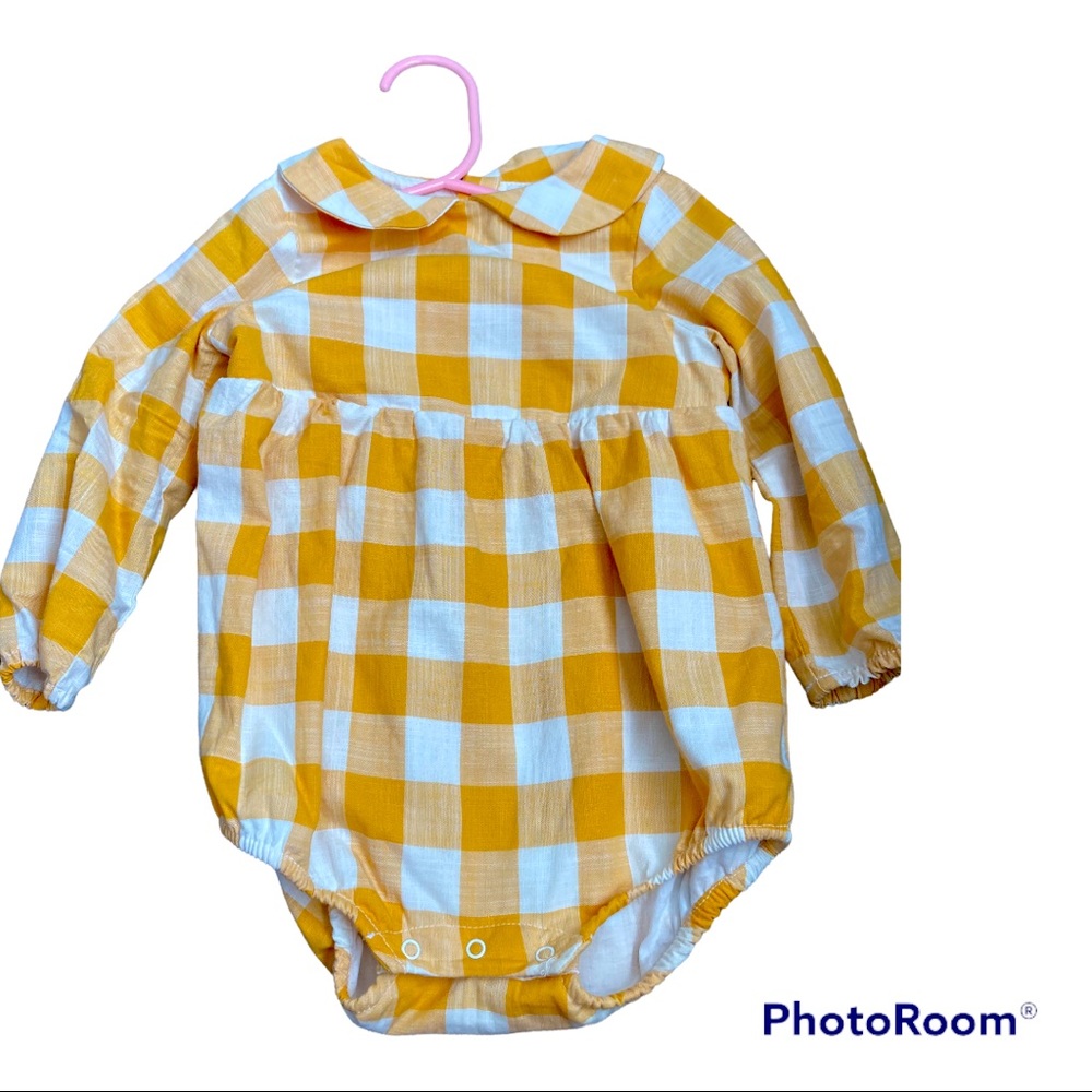 Baby cat and jack girl romper